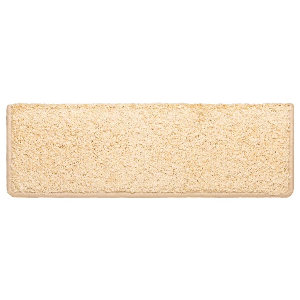 Trappematter 10 stk 65x21x4 cm brun