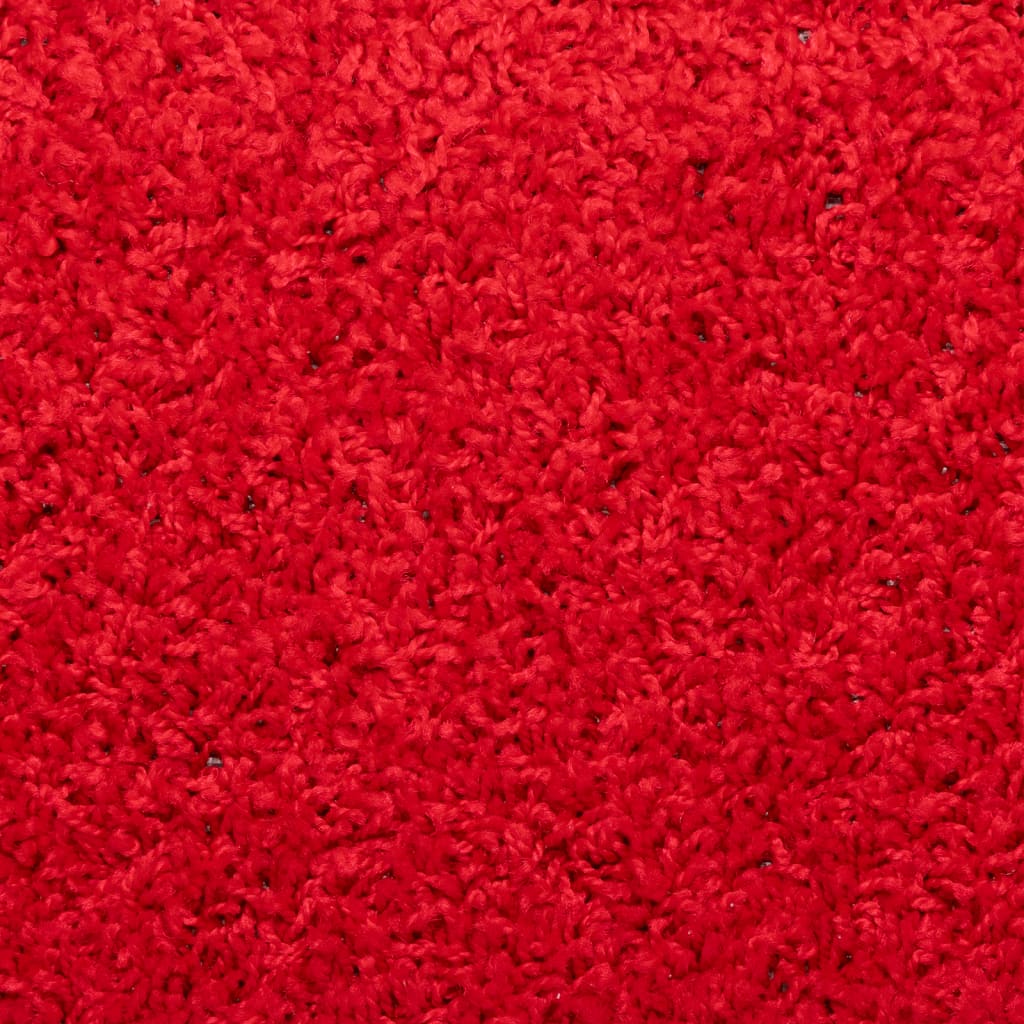 Stair mats 10 pcs 65x21x4 cm red