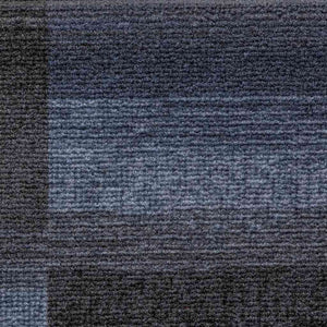 Selvklebende trappematter 5 stk 65x21x4 cm svart og grå