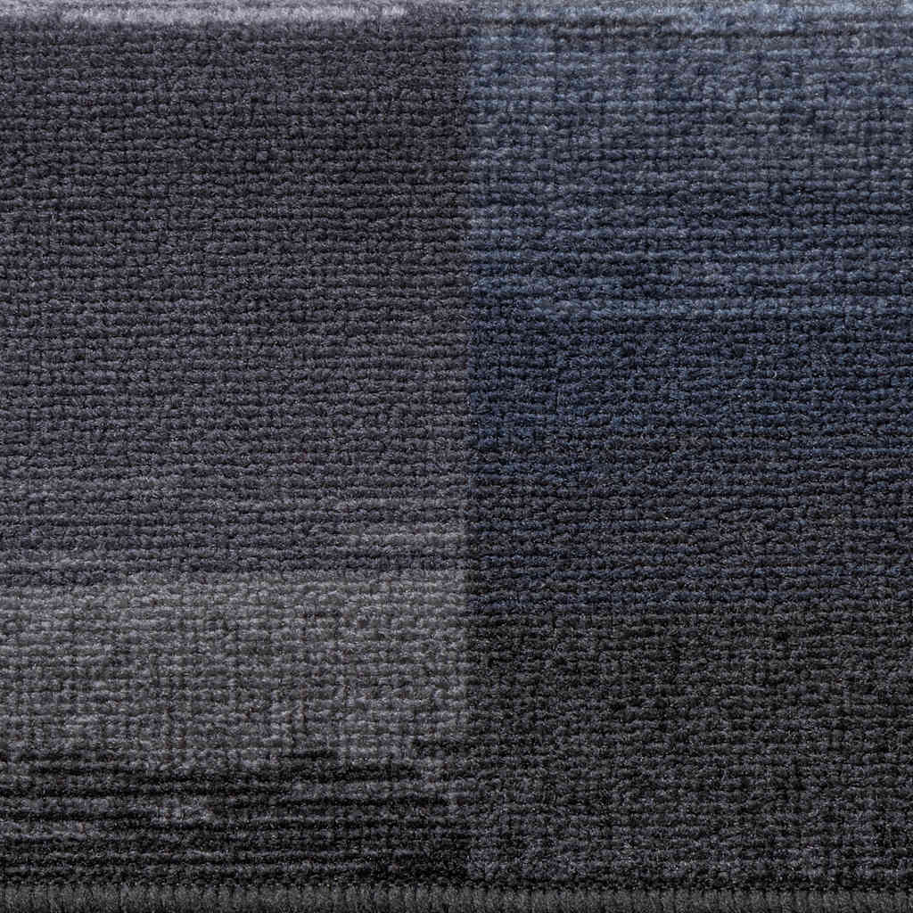 Selvklebende trappematter 5 stk 65x21x4 cm svart og grå