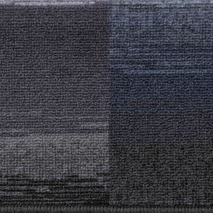 Selvklebende trappematter 5 stk 65x21x4 cm svart og grå