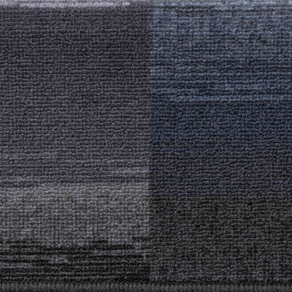 Selvklebende trappematter 10 stk 65x21x4 cm svart og grå