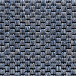 Selvklebende trappematter sisal-utseende 15 stk 56x17x3 cm blå