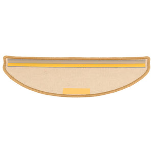 Selvklebende trappematter 15 stk 65x21x4 cm oransje