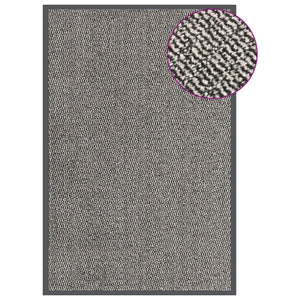 Tuftet dørmatte 80x120 cm lysebrun