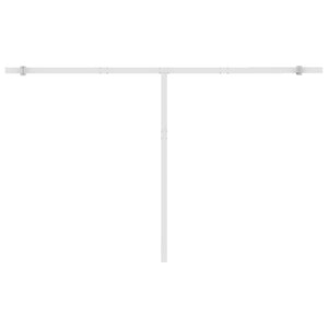 Automatisk markise med vindsensor og LED 400x350cm oransje brun