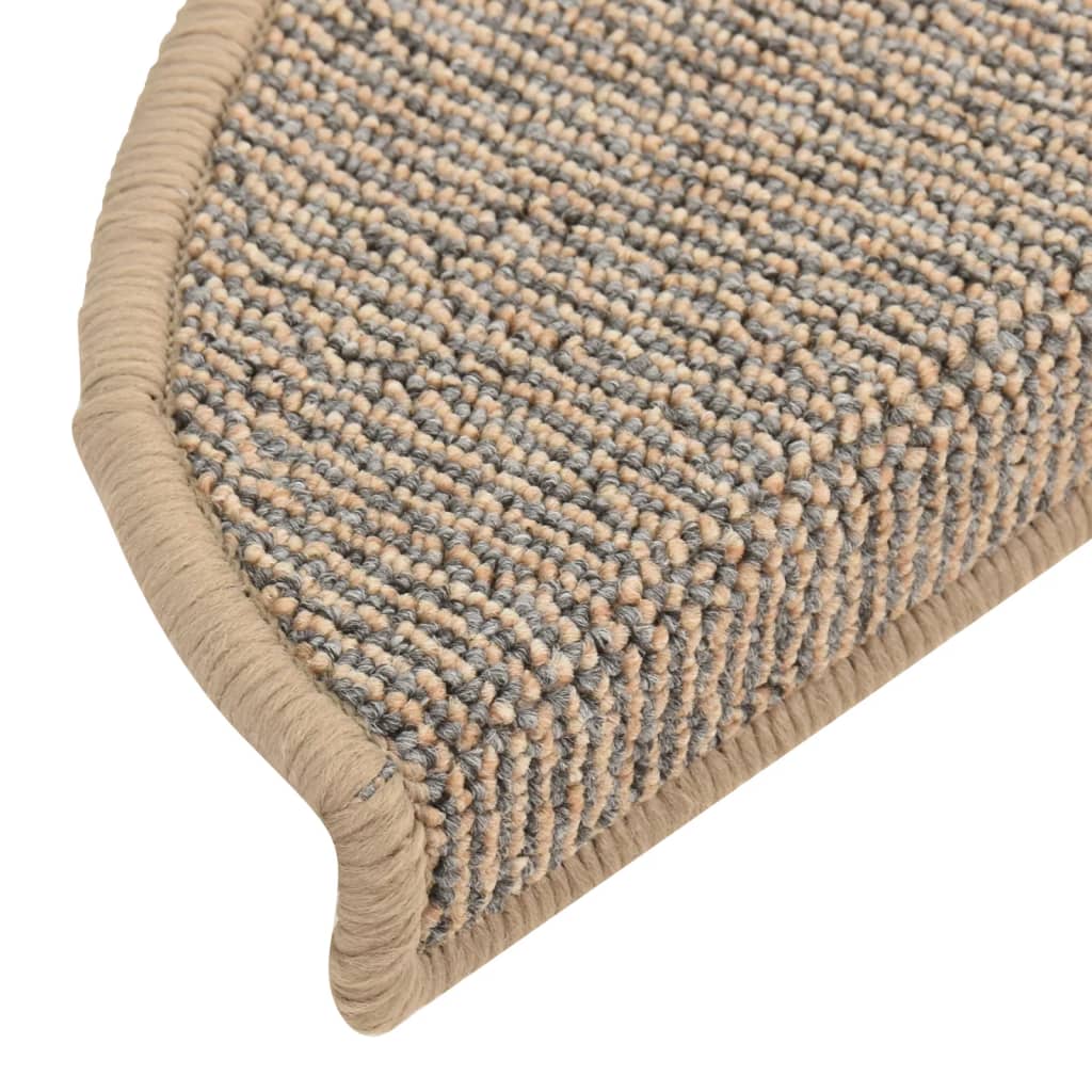 Trappetrinnstepper 15 stk brun 56x17x3 cm