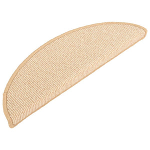 Trappetrinnstepper 15 stk kremhvit 56x17x3 cm