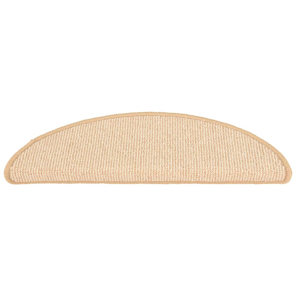 Trappetrinnstepper 15 stk kremhvit 56x17x3 cm