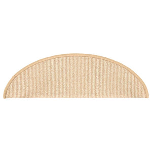 Trappetrinnstepper 15 stk kremhvit 56x17x3 cm