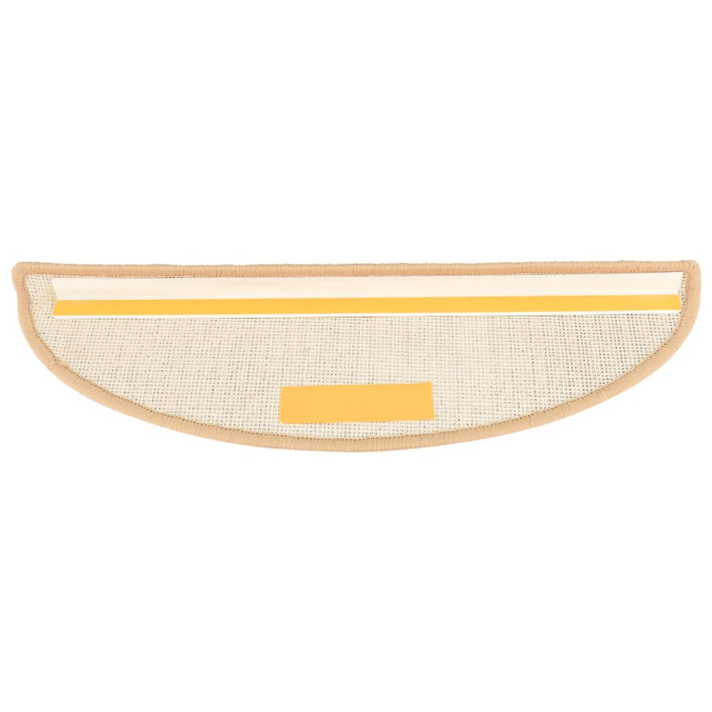 Trappetrinnstepper 15 stk kremhvit 56x17x3 cm