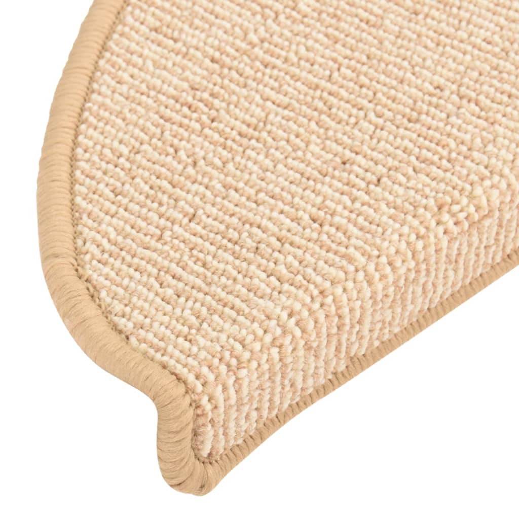 Trappetrinnstepper 15 stk kremhvit 56x17x3 cm