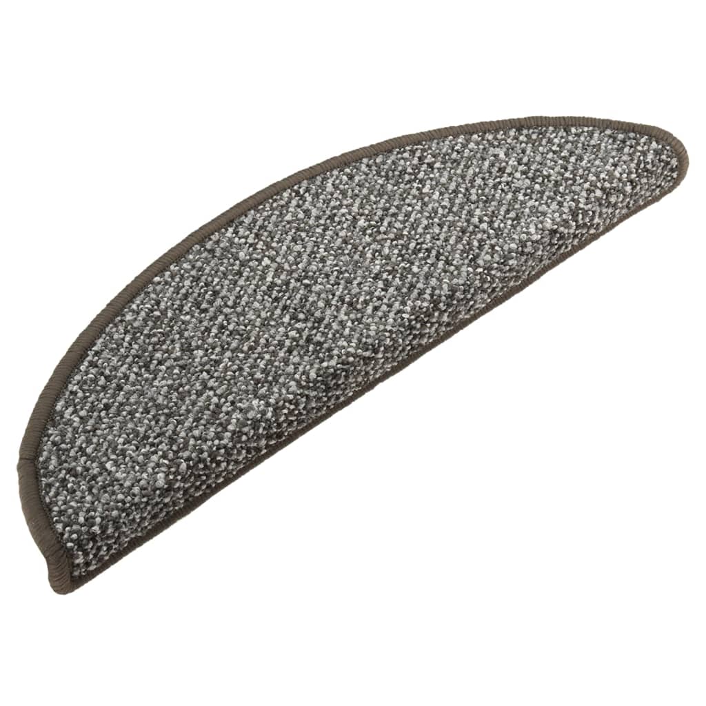 Trappetrinnstepper 15 stk antrasitt 56x17x3 cm
