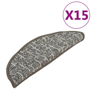 Trappetrinnstepper 15 stk antrasitt 65x21x4 cm