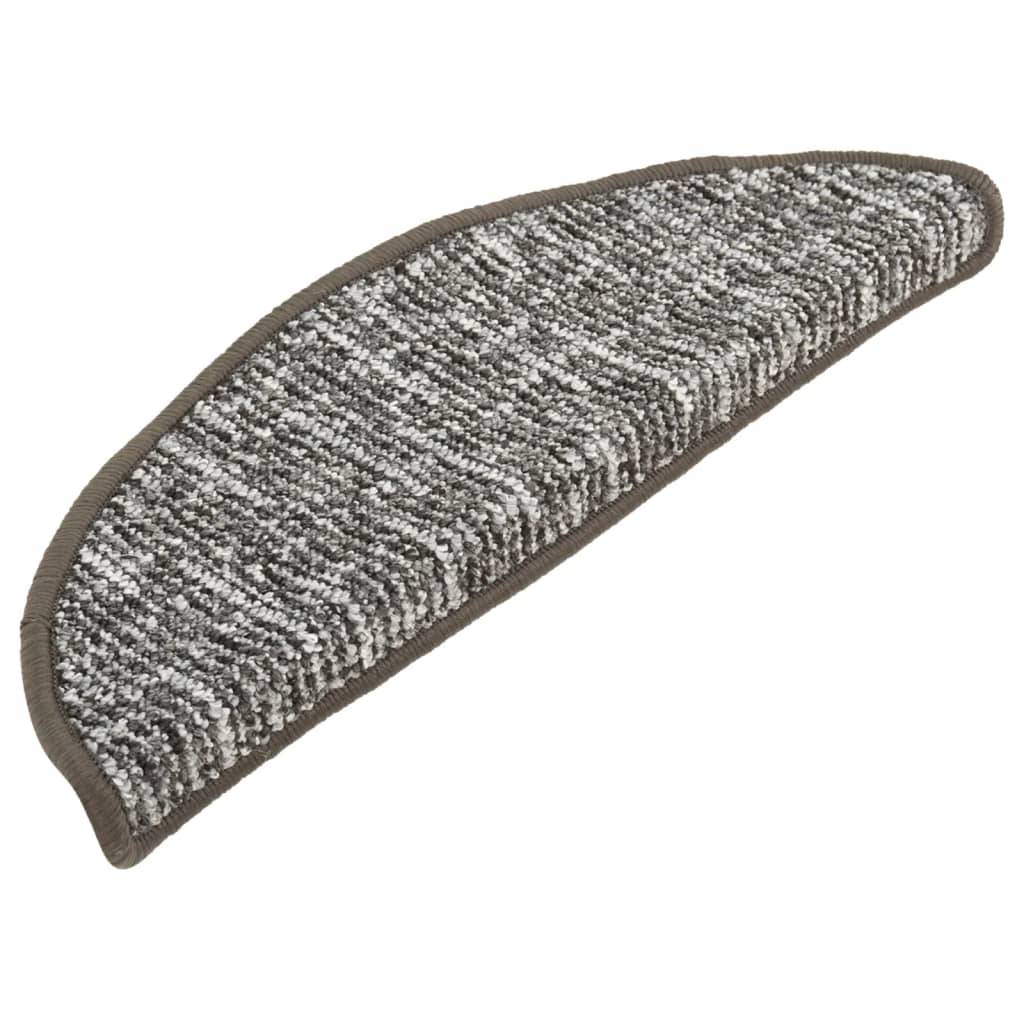 Trappetrinnstepper 15 stk antrasitt 65x21x4 cm