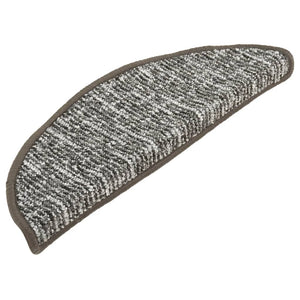 Trappetrinnstepper 15 stk antrasitt 65x21x4 cm