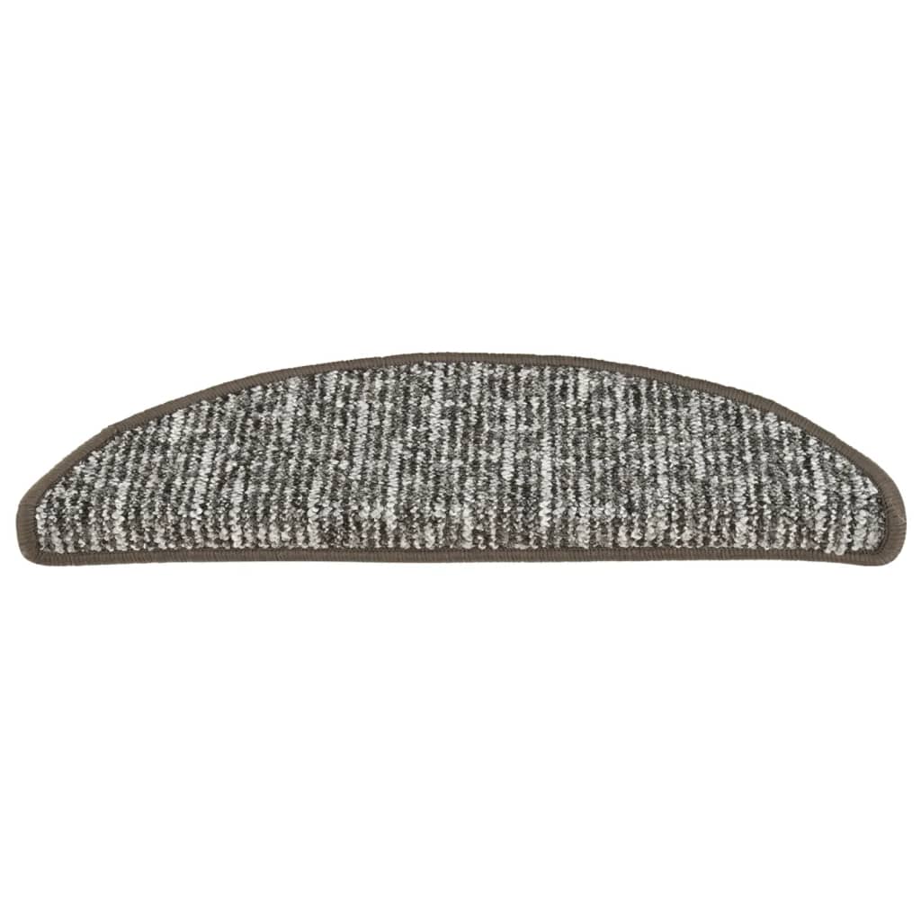 Trappetrinnstepper 15 stk antrasitt 65x21x4 cm