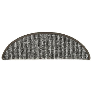 Trappetrinnstepper 15 stk antrasitt 65x21x4 cm