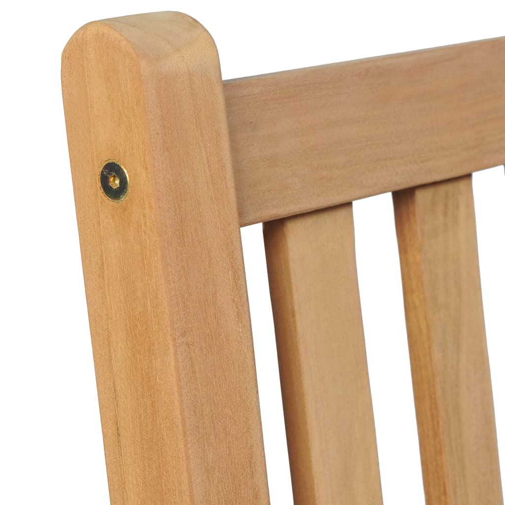 Utestoler 4 stk heltre teak