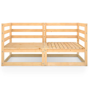 2-seters hagesofa heltre furu