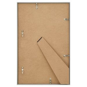 Fotorammekollasje for bord 5 stk sølv 13x18 cm MDF