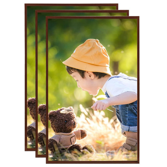 Fotorammekollasje for bord 3 stk bronse 13x18 cm MDF