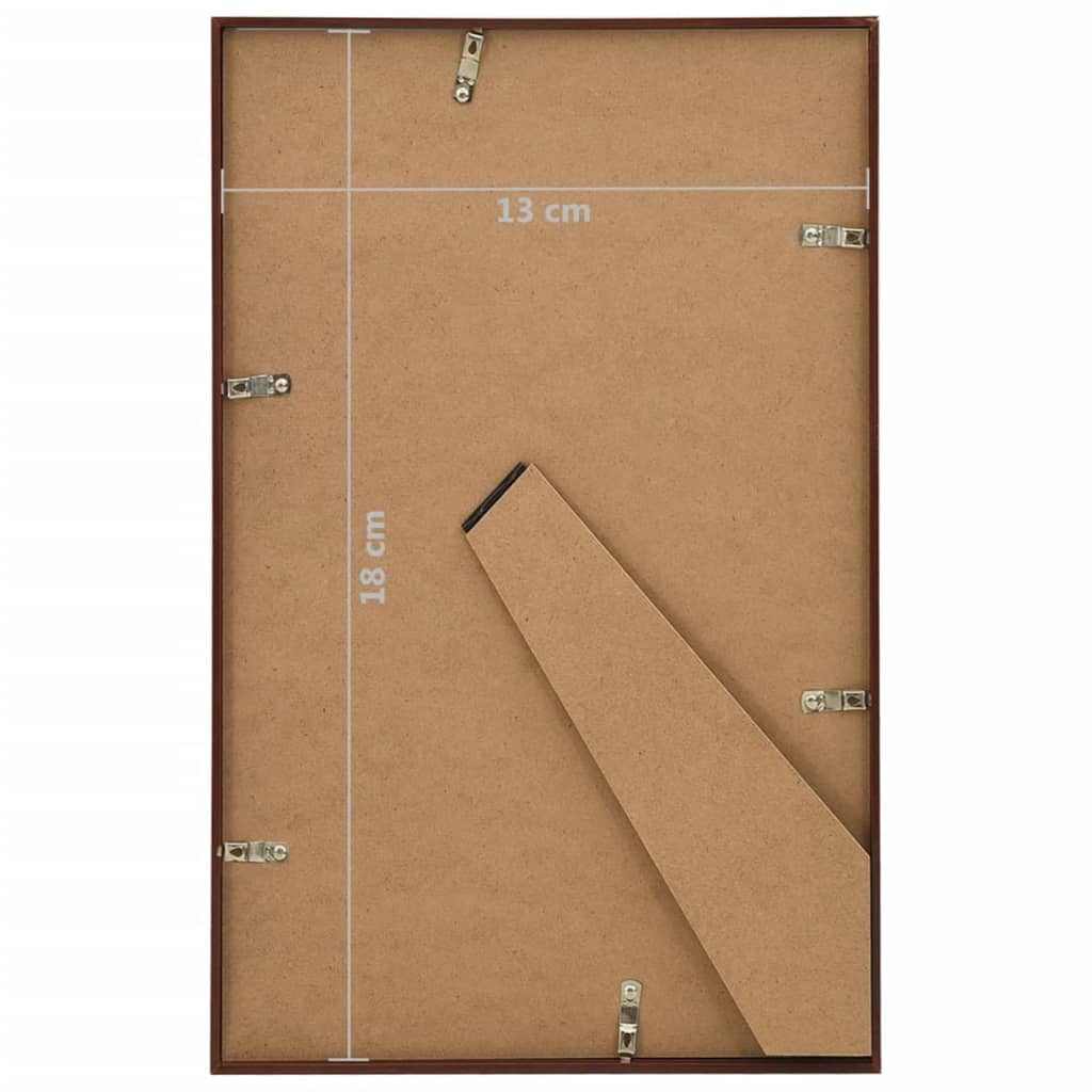 Fotorammekollasje for bord 3 stk bronse 13x18 cm MDF