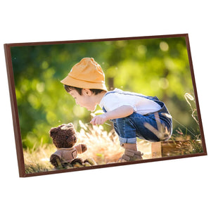 Fotorammekollasje 5 stk for vegg/bord bronse 59,4x84 cm MDF