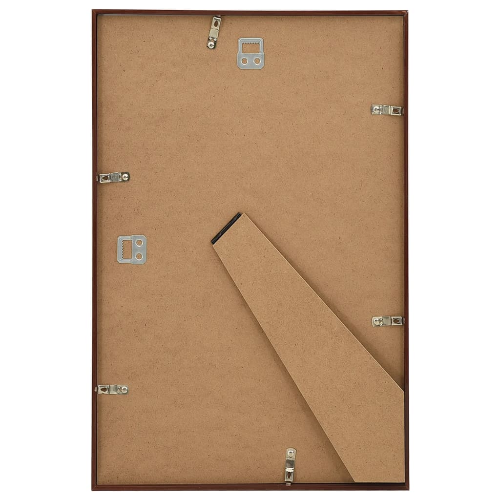 Fotorammekollasje 5 stk for vegg/bord bronse 59,4x84 cm MDF