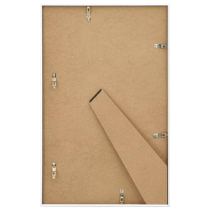 Fotorammekollasje for bord 3 stk hvit 13x18 cm MDF