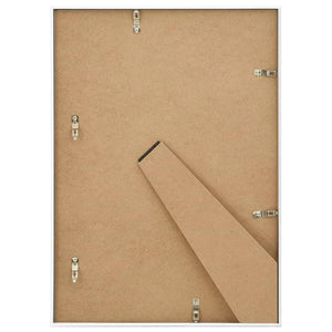 Fotorammekollasje for bord 3 stk hvit 15x21 cm MDF