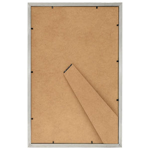 Fotorammekollasje for bord 3 stk sølv 21x29,7 cm