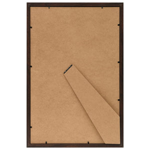 Fotorammekollasje for bord 3 stk svart 21x29,7 cm MDF