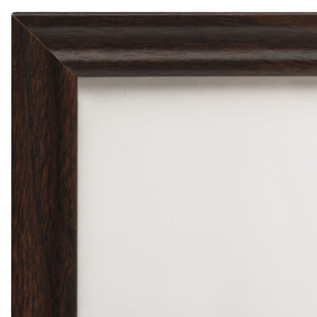 Fotorammekollasje for bord 3 stk svart 21x29,7 cm MDF