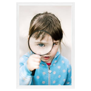 Fotorammekollasje for bord 5 stk hvit 13x18 cm MDF