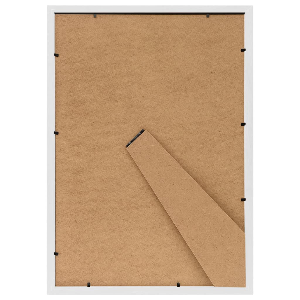 Fotorammekollasje for bord 3 stk hvit 18x24 cm MDF
