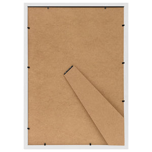 Fotorammekollasje for bord 3 stk hvit 18x24 cm MDF