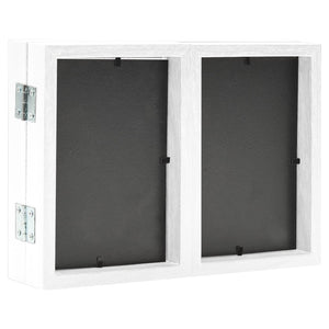 Trefoldig fotorammekollasj hvit 22x15 cm+2x(10x15 cm)