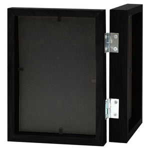 Tofoldig fotorammekollasj svart 2x(13x18 cm)