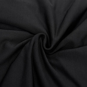2-seater sofa cover polyester black