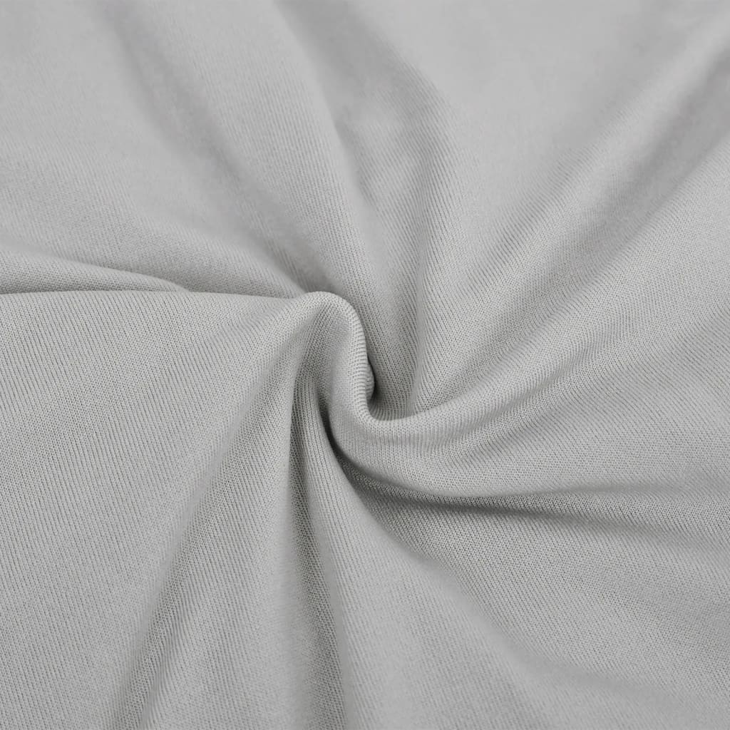2-seater sofa cover polyester grey