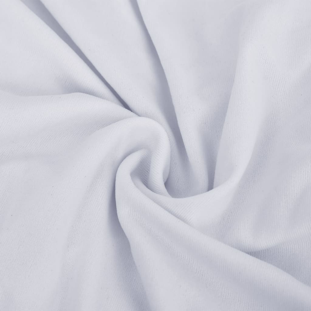 2-seater sofa cover polyester white