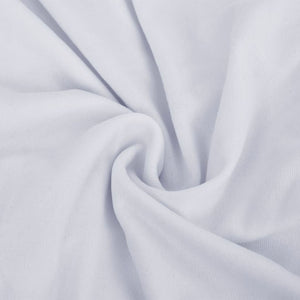 2-seater sofa cover polyester white