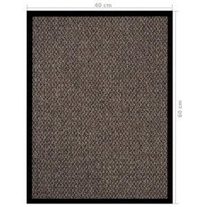 Dørmatte beige 40x60 cm
