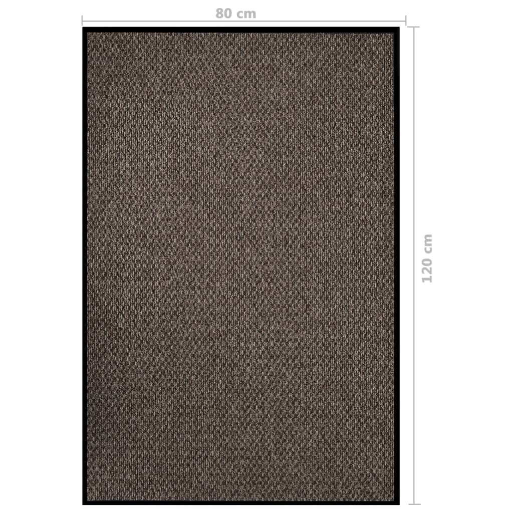 Dørmatte beige 80x120 cm