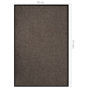Dørmatte beige 80x120 cm