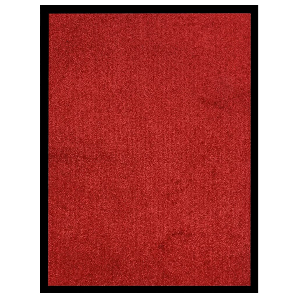 Dørmatte rød 60x80 cm