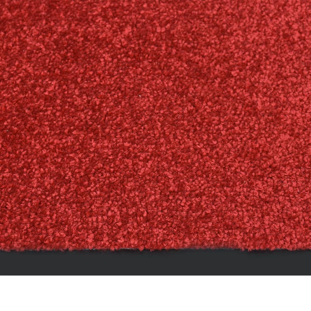 Dørmatte rød 80x120 cm