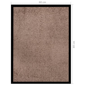 Dørmatte brun 60x80 cm