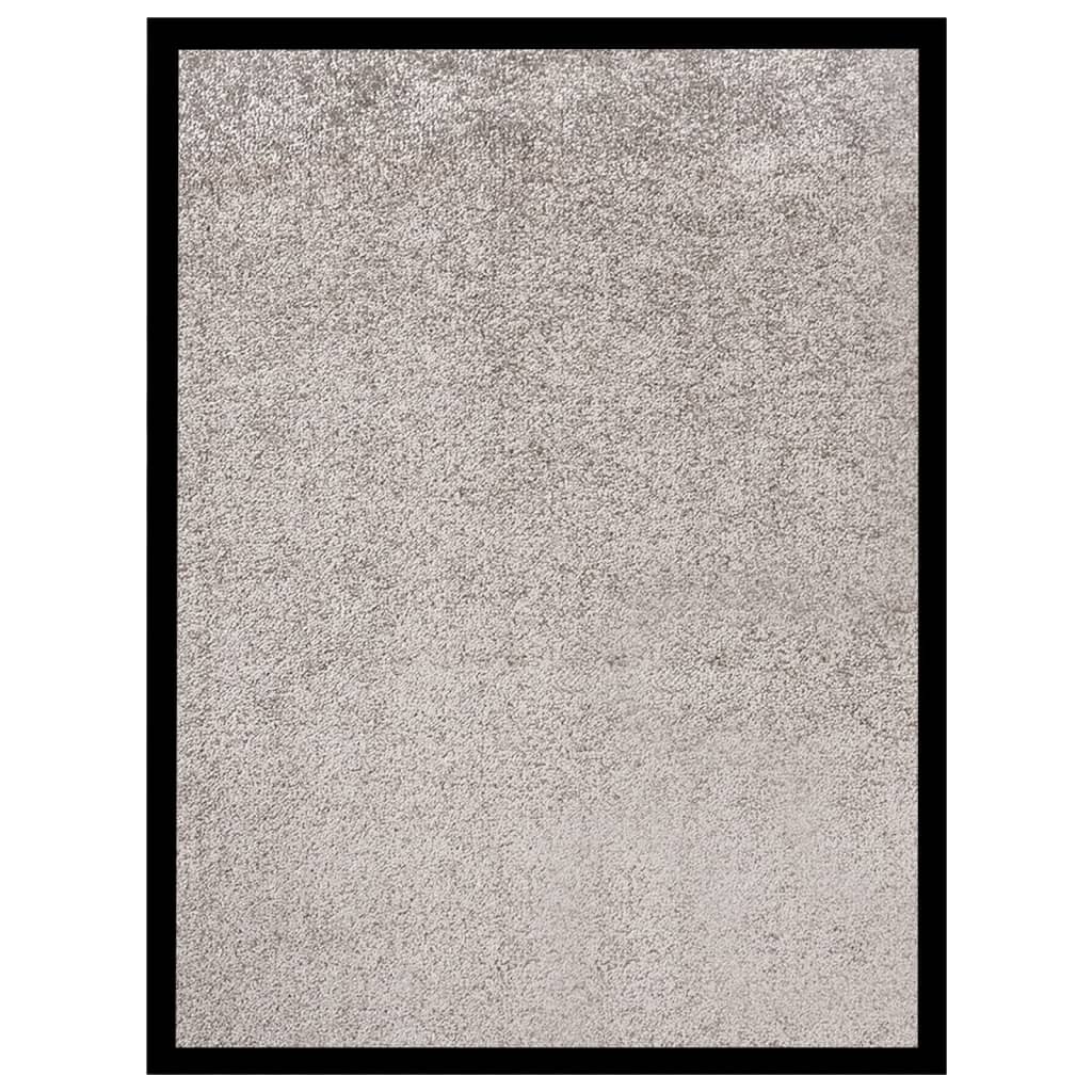 Dørmatte grå 40x60 cm